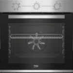 Beko BBSE12120XD - Pack de horno y placa, 72 L, 3 zonas, Inox - Imagen 4