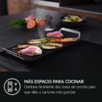 Placa inducción - AEG TI63IQ30FZ, 3 zonas, Zona grande 28 cm, Cocción asistida, 60 cm, Negro mate - Imagen 7