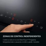 Placa inducción - AEG TN63IP0BFB, 3 zonas, Zona grande 28 cm, Powerboost, 59 cm, Negro - Imagen 4