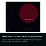 Placa inducción - AEG TO63IV00IB, 3 zonas, Zona grande 32 cm, Zona Paella, 58 cm, Negro - Imagen 3