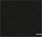 Placa inducción - Bosch PUC611BB5E, 3 zonas, Negro