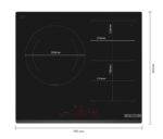 Placa inducción - Bosch PXJ631HC2E, 2 Zonas Flex, Zona grande 38 cm x 21 cm, Home Connect, Perfect Fry Plus, 59.8 cm, Negro - Imagen 6