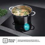 Placa inducción - Hisense HI6321BSCE, Zona XL 32cm, Calentamiento rápido, Zonas conectables, 59 cm, Negro - Imagen 11