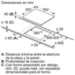 Placa vitrocerámica - Balay 3EB715ER, 3 zonas, Zona grande 28 cm, 59 cm, Negro - Imagen 2