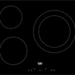 Placa vitrocerámica - BEKO HIC63402T, 3 zona(s) zonas, 580 mm, Negro