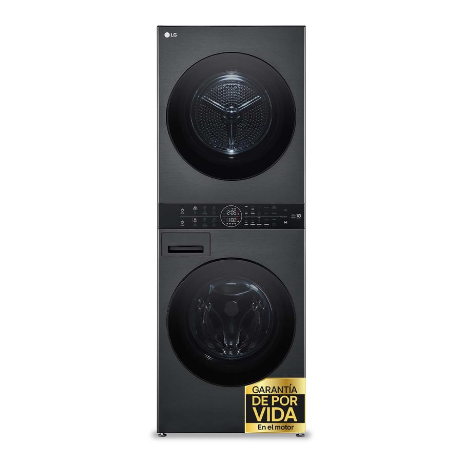 reacondicionado-seminuevo-excelente-lavadora-secadora-lg-wt1-1592435-1 LG WT1210BBF (Reacondicionado) - Lavadora secadora, 12 kg + 10 kg, Inox grafito - Imagen 1