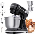 Robot amasador - SUNCOK B03B, 1500 W, 5,5 l, Negro