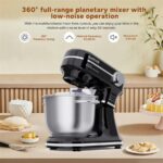 Robot amasador - SUNCOK B03B, 1500 W, 5,5 l, Negro - Imagen 5