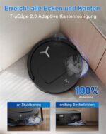 Ecovacs T50 Omni Gen3 Set - Robot aspirador y fregasuelos, 25 kPa, 180 min, Negro - Imagen 3