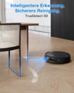 Ecovacs T50 Omni Gen3 Set - Robot aspirador y fregasuelos, 25 kPa, 180 min, Negro - Imagen 7