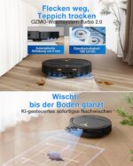 Ecovacs T50 Pro Omni Gen3 Negro - Robot aspirador y fregasuelos, 25 kPa, 180 min - Imagen 6