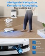 Ecovacs T50 Pro Omni Gen3 Blanco - Robot aspirador y fregasuelos, 25 kPa, 180 min - Imagen 8
