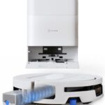 Ecovacs T90 Max Omni - Robot aspirador y fregasuelos, 30 kPa, 280 min, Blanco