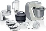 Robot de cocina - BOSCH MUM58L20, 1000 W, 3,9 l, Inox