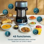 Robot de cocina - CECOTEC 4701 MAMBO COOKING UNIQUE, 1600 W, 4,5 l, Negro - Imagen 4