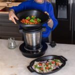 Robot de cocina - PRIXTON My Foodie, 1000 W, 3,2 l, Negro - Imagen 7