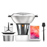 Robot de cocina - TAURUS MYCOOK NEXT, 2000 W, 2,5 l, Blanco