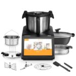 Robot de cocina - UFESA RK10, 2400 W, 4,5 l, Negro