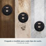 Cecotec Conga M100 Spin AI - Robot friegasuelos, 20 kPa, 220 min, Negro - Imagen 10