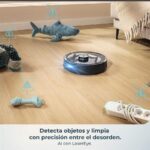 Cecotec Conga M100 Spin AI - Robot friegasuelos, 20 kPa, 220 min, Negro - Imagen 2