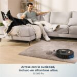Cecotec Conga M100 Spin AI - Robot friegasuelos, 20 kPa, 220 min, Negro - Imagen 3