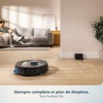 Cecotec Conga M100 Spin AI - Robot friegasuelos, 20 kPa, 220 min, Negro - Imagen 9