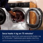 Electrolux EDE688CBBO - Secadora con bomba de calor, 8 kg, Blanco - Imagen 2