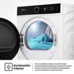 Hisense DH5I104BWAB - Secadora con bomba de calor, 10 kg, Blanco - Imagen 9