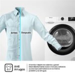 Hisense DHQE900UWDC - Secadora con bomba de calor, 9 kg, Blanco - Imagen 8