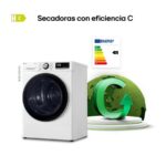 LG RC80V9AV2W - Secadora con bomba de calor, 8 kg, Blanco - Imagen 3