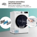 LG RC80V9AV2W - Secadora con bomba de calor, 8 kg, Blanco - Imagen 8