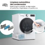LG RHX5009TLC - Secadora con bomba de calor, 9 kg, Blanco - Imagen 13