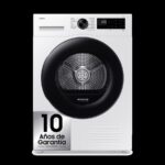 Samsung DV90DG52A0AEEC - Secadora con bomba de calor, 9 kg, Blanco