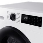 Samsung DV90DG52A0AEEC - Secadora con bomba de calor, 9 kg, Blanco - Imagen 4