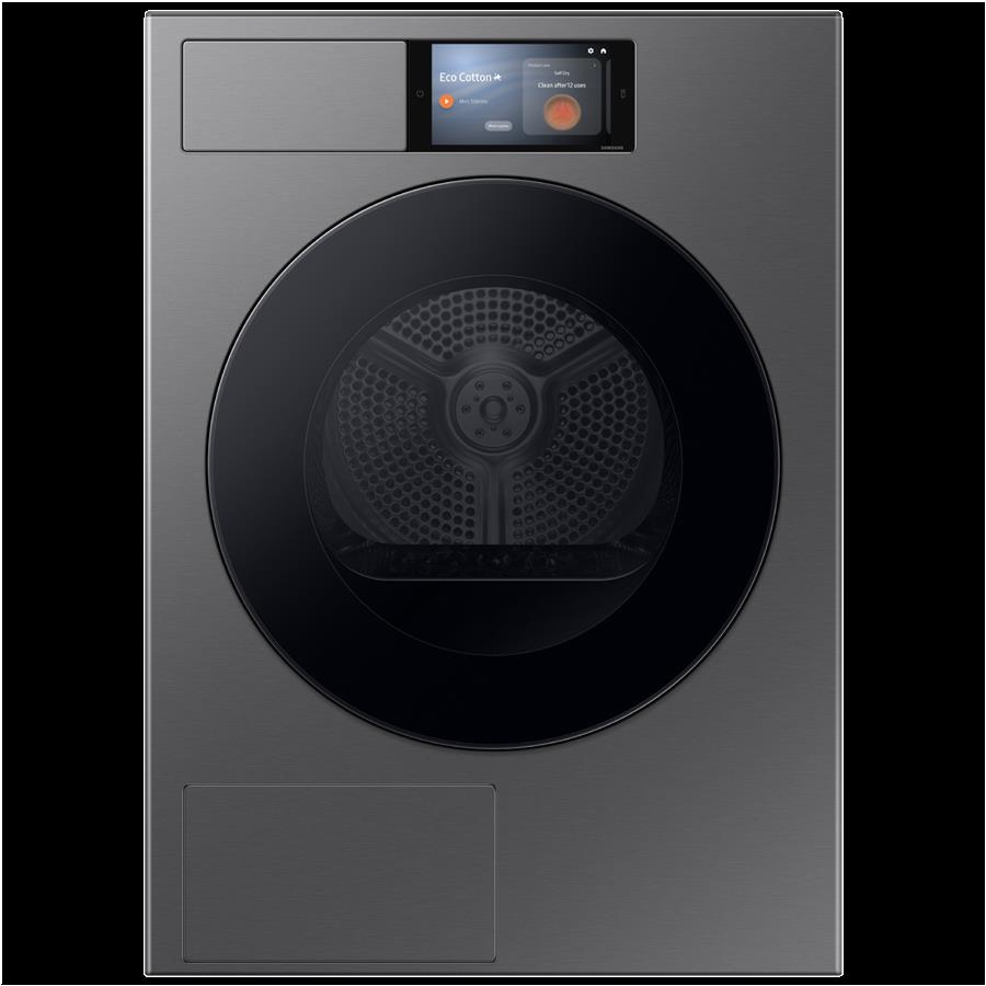secadora-bomba-de-calor-samsung-dv90f09f4su3-9-kg-19-program-1598413-1 Samsung DV90F09F4SU3 - Secadora con bomba de calor, 9 kg, Grafito - Imagen 1