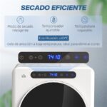Homcom B61-010V90WT - Secadora de evacuación, 4 kg, Blanco - Imagen 7