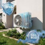 Split 1x1 - CECOTEC 8184 SPLIT AIRCLIMA 24000 SMARTFRESH, 24000 fg/h, Función Inverter, Blanco - Imagen 3
