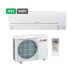 Split 1x1 - MITSUBISHI ELECTRIC MSZ-HR35VFK, Función Inverter, Blanco