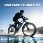 AVDL A35 - Bicicleta eléctrica todoterreno, 250 W, 70 km, Gris - Imagen 6