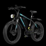 Colorway BK15M - Bicicleta eléctrica todoterreno, 250 W, 100 km, Negro