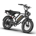Headeer BK20 (ATM) - Bicicleta eléctrica todoterreno, 80 km, Negro - Imagen 3
