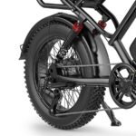 Headeer BK20 (ATM) - Bicicleta eléctrica todoterreno, 80 km, Negro - Imagen 6