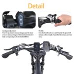 Headeer BK20 (ATM) - Bicicleta eléctrica todoterreno, 80 km, Negro - Imagen 8