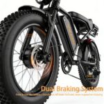 Headeer BK20 (ATM) - Bicicleta eléctrica todoterreno, 80 km, Negro - Imagen 9