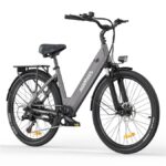 Hillmiles Milecity Gris - Bicicleta eléctrica de ciudad