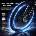 Velopro C1 PRO - Bicicleta eléctrica de ciudad, 250 W, 150 km, Verde - Imagen 5