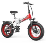 Zazawork CF1000 Rojo - Bicicleta eléctrica de ciudad, 1000 W, 100 km - Imagen 9