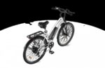 Evercross Tech EK28 Blanco - Bicicleta eléctrica de montaña, 250 W, 90 km - Imagen 6