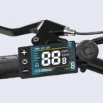 Evercross Tech EK15 - Bicicleta eléctrica de montaña, 250 W, 90 km, Blanco y negro - Imagen 6