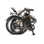 Nilox eBike J1 PRO - Bicicleta eléctrica plegable, 250 W, 40 km, Negro/Naranja - Imagen 12